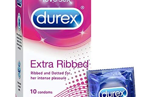 Durex-Extra-Ribbed-Condoms-for-Men-10-Count-Ribbed-and-Dotted-for-Extra-StimulationSuitable-for-use-with-lubes-toys-0