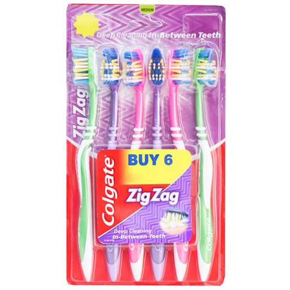colgate zigzag medium toothbrush
