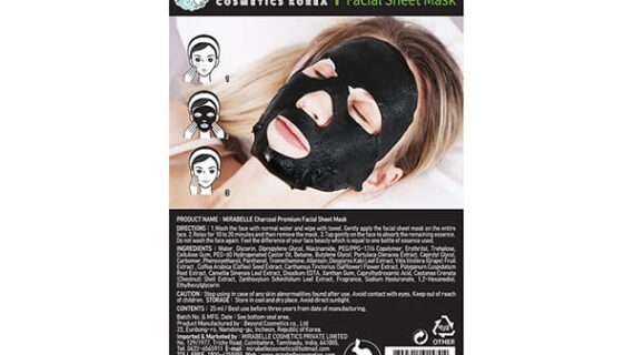 Charcoal Face Mask Pack of 10